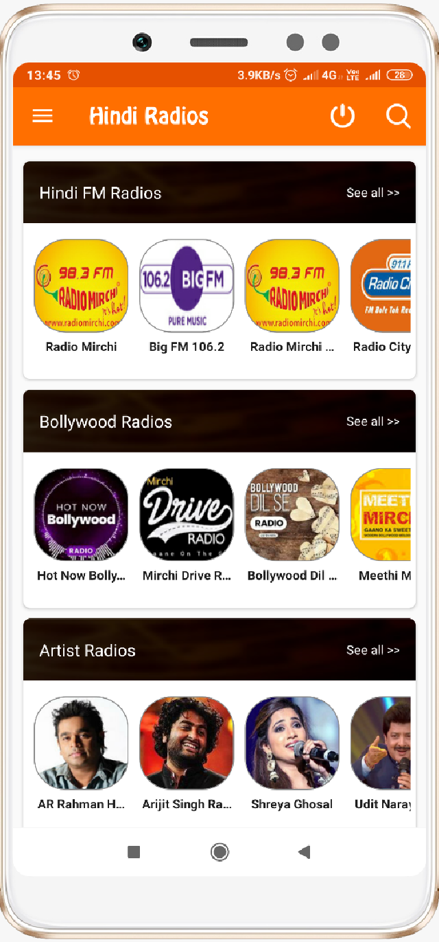 Radios India Android Application